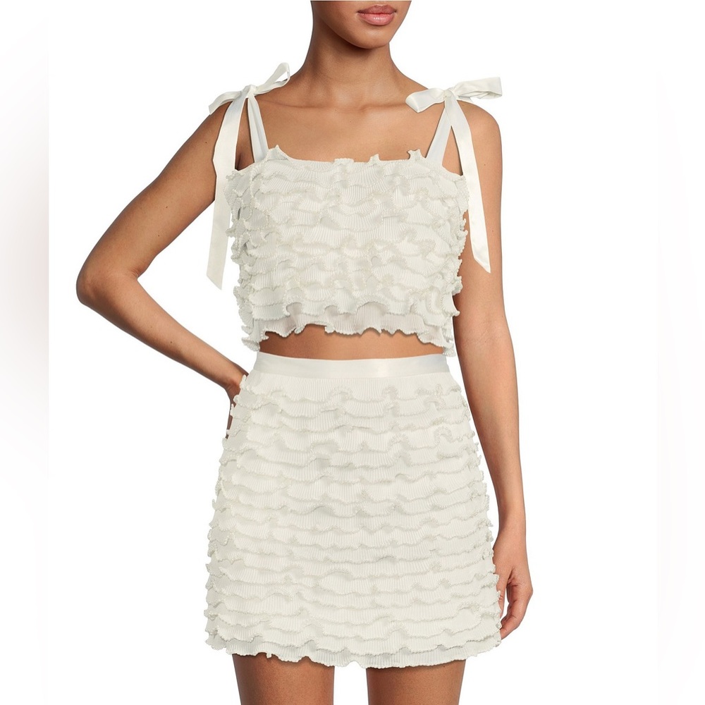 Gianni Bini x Venita Aspen Plisse Pearl Set